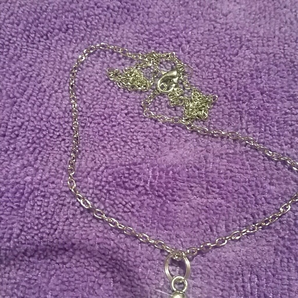 goddess fertility charm necklace small/ large silver tone diety spiral w stones - Picture 10 of 13